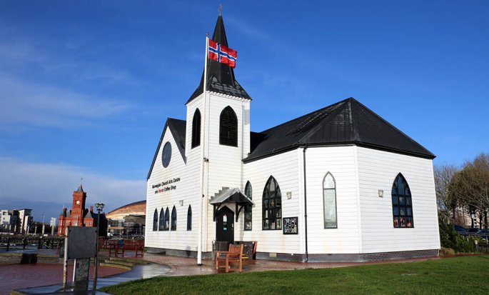 Fantastic anniversary celebration: The Norwegian Church in Cardiff is 150 year.Photographer: Bjarte Brask Eriksen